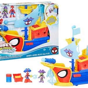 SPIDEY AMAZING FRIENDS WATER WEBS NAVE DEI PIRATI