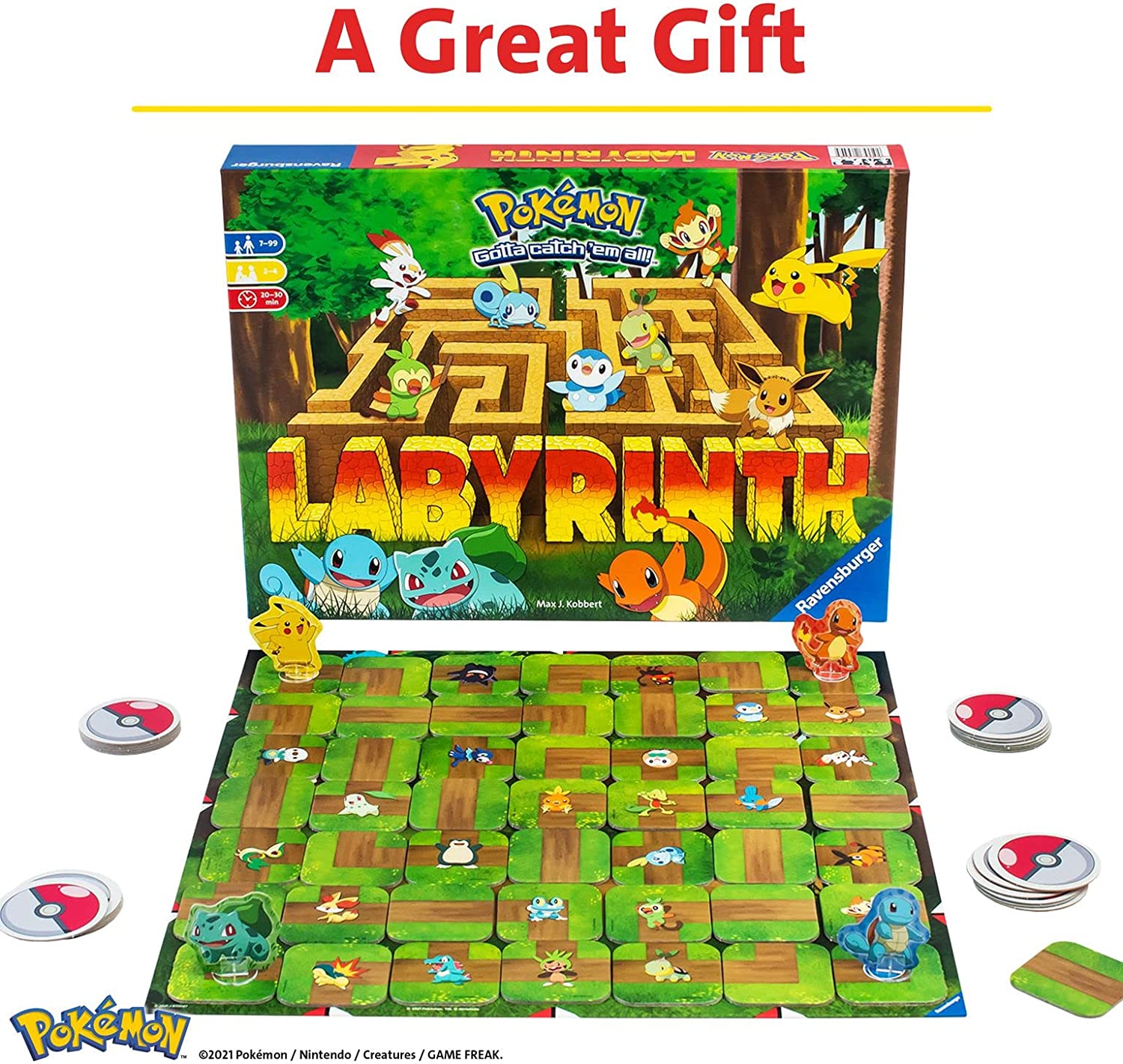 POKEMON LABYRINTH - GIOCO DA TAVOLO - RAVENSBURGER