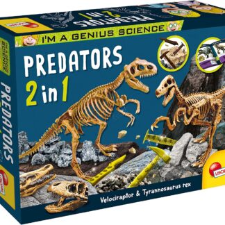LISCIANI - PREDATORS 2 IN 1 – GIOCO DA TAVOLO SCIENTIFICO