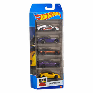 HOT WHEELS - MOTOR SHOW - SET DA 5 VEICOLI