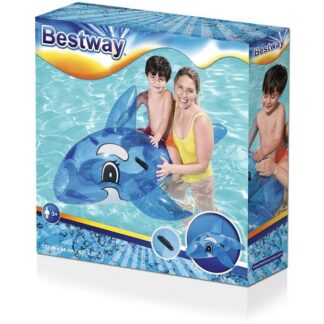 BALENA CAVALCABILE GONFIABILE BLUE 157 X 94 CM