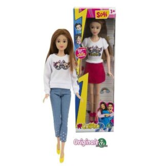 ME CONTRO TE - SOFI IN GONNA ROSSA BAMBOLA SNODABILE