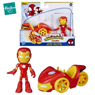ACTION FIGURE SPIDEY - IRON MAN CON VEICOLO