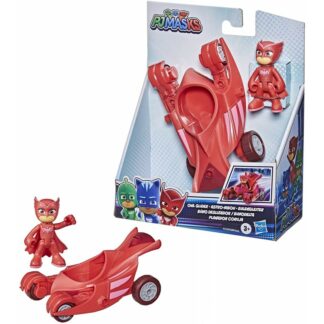 PJMASKS | SUPER PIGIAMINI | PJM HERO VEHICLE OWL GLIDER ROSSO